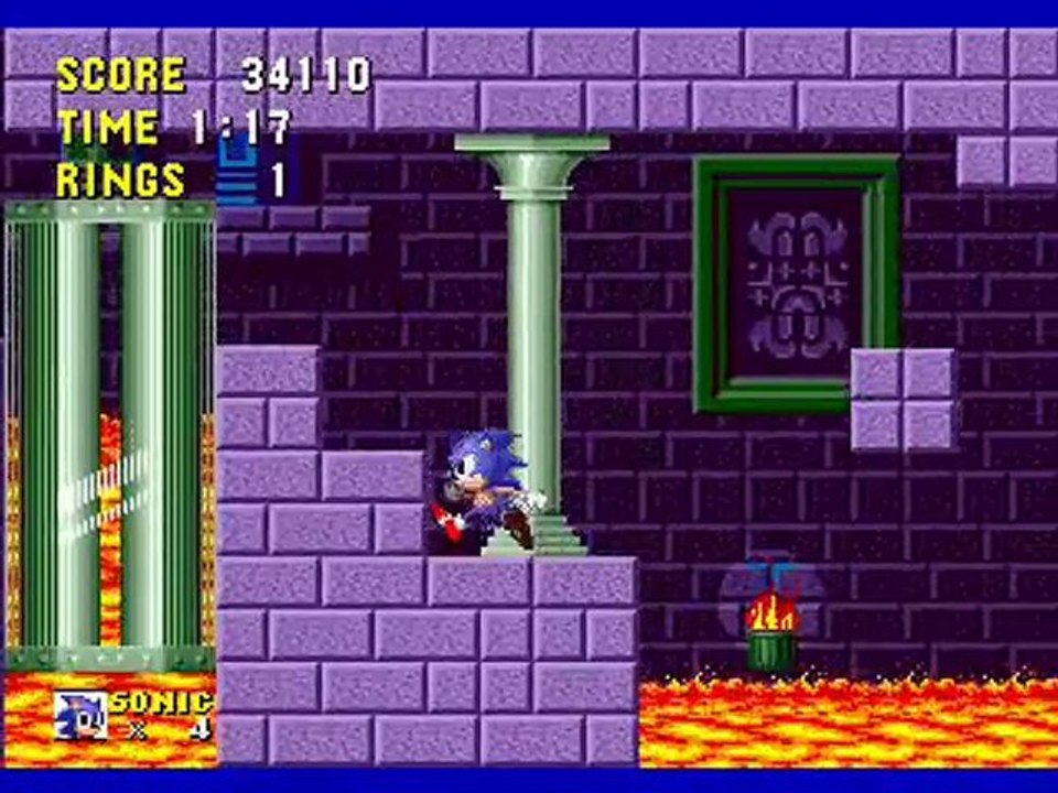 VIDEOTEST DE SONIC 1 (MEGADRIVE)
