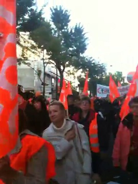 Manifestation 28 octobre 2010 à Paris République-St Augustin