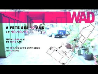 LES 10 ANS DU WAD / CONCOURS RÉ-CRÉATION