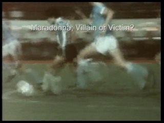 Diego Maradonna as a teenage football player for Argentina