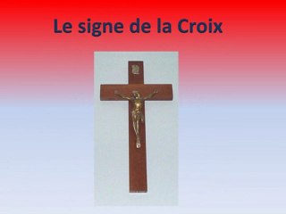 Le signe de la croix