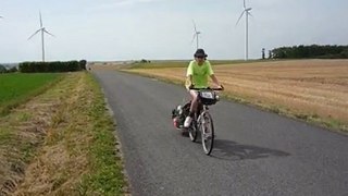 Valérian à bicyclette pendant 1000km