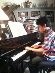 Baptiste  été 2010, l'un des morceaux de fin  Juin