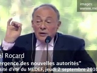 Rocard Parle Aux Patrons Les souverainetés nuisibles !
