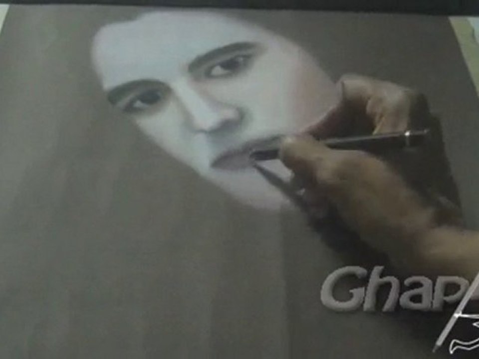 Robert Pattinson Drawing