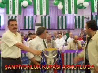 BURSASPOR UN ŞAMPİYONLUK KUPASI ARMUTLU DA