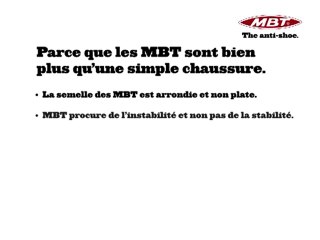 Découvrez les Chaussures Physiologiques MBT chez Distri Club Médical à Quimper et Concarneau 👟