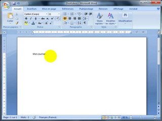 enregistrer un document - Word 2007