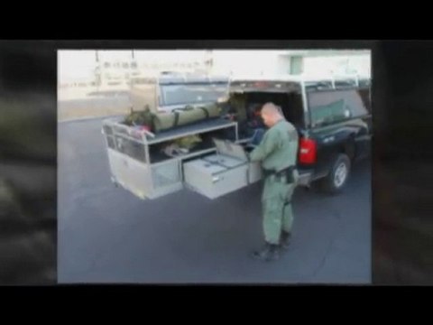 truck bed drawers, truck bed extenders, mobile command vehi