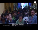 Argentines' last goodbye to Nestor Kirchner - no comment