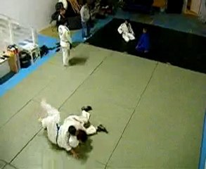 BJJ training during Harris Academy construction