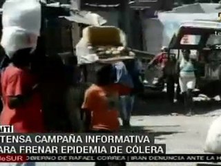 Incrementan campañas de información para combatir el cóle