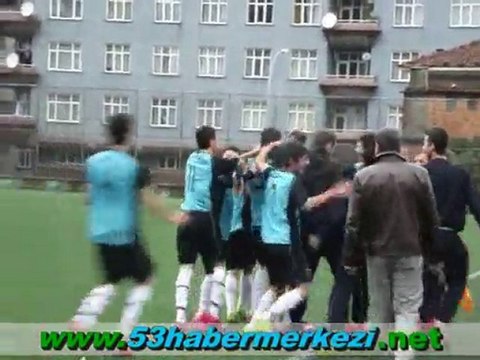 Rize Telekomspor - Çamlıhemşin Belediyespor Maç Golü