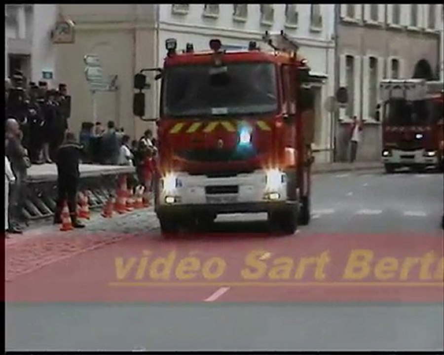 Congrés Sapeurs Pompiers du Pas de Calais à Hesdin, 20.06.09