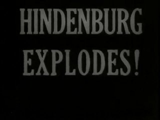 Hindenburg Disaster Newsreel Footage (1937)