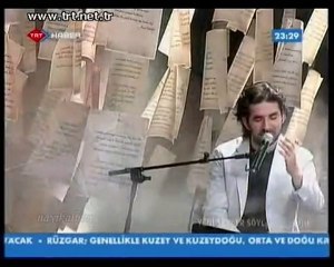 Serdar Tuncer İnci dakikaları TRT