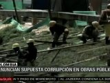 Denuncian corrupción de uribistas y Polo Democrático en obras públicas de Bogotá