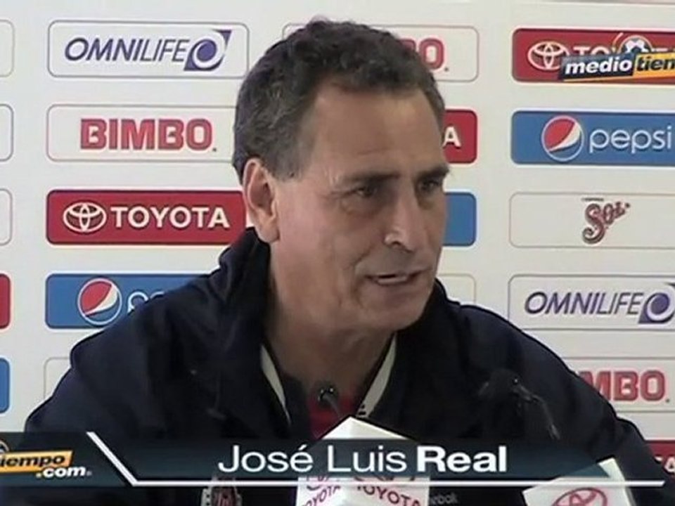 Medio Tiempo.com - Conferencia de prensa. José Luis Real. 13 Agosto 2010.