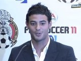 Medio Tiempo.com - Para Carlos Vela es un orgullo ser la portada de FIFA 11, 8 de Agosto del 2010.