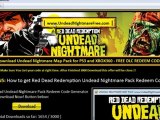 GIVEAWAYS UNDEAD NIGHTMARE PACK for Xbox360 and PS3 CODES