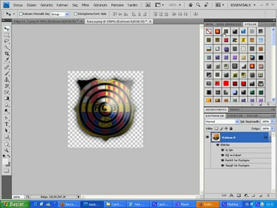 Ps Cs4'te logo oluşturma