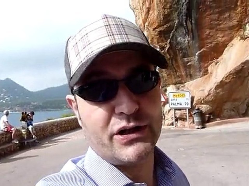 Cuevas de Artá, Mallorca, a punto de entrar
