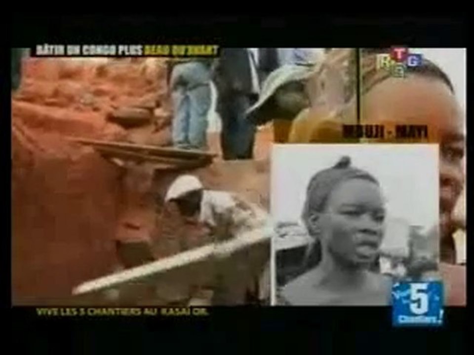 5 Chantiers congo rdc