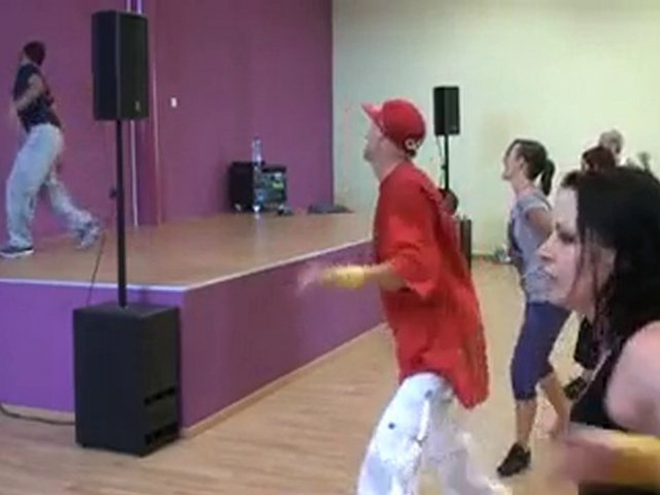 Patrick Elly on the floor a Montpellier