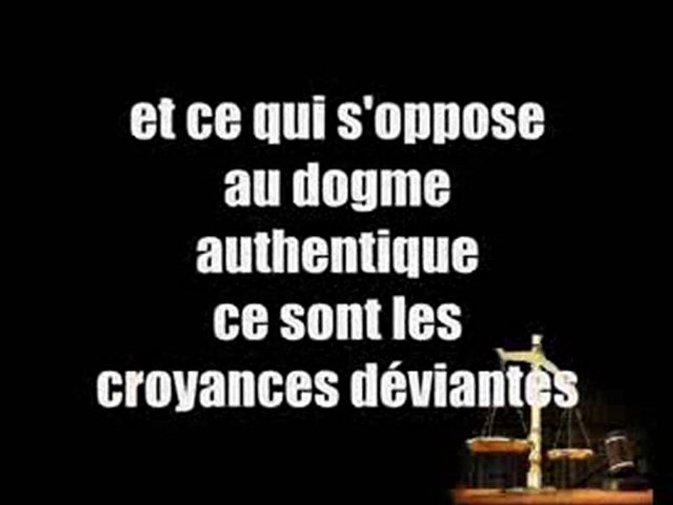 islam authentique-- LA CROYANCE AUTHENTIQUE
