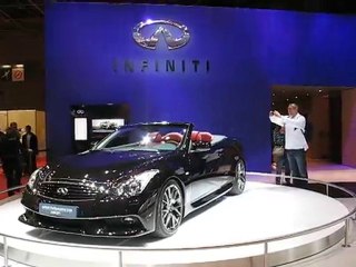 Paris Mondial de l’Automobile 2010 : Infinity