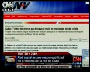 Los medios tapan el `ridículo Twitter`de Yoani Sánchez