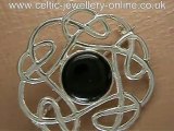 Silver Celtic Brooch DWA277
