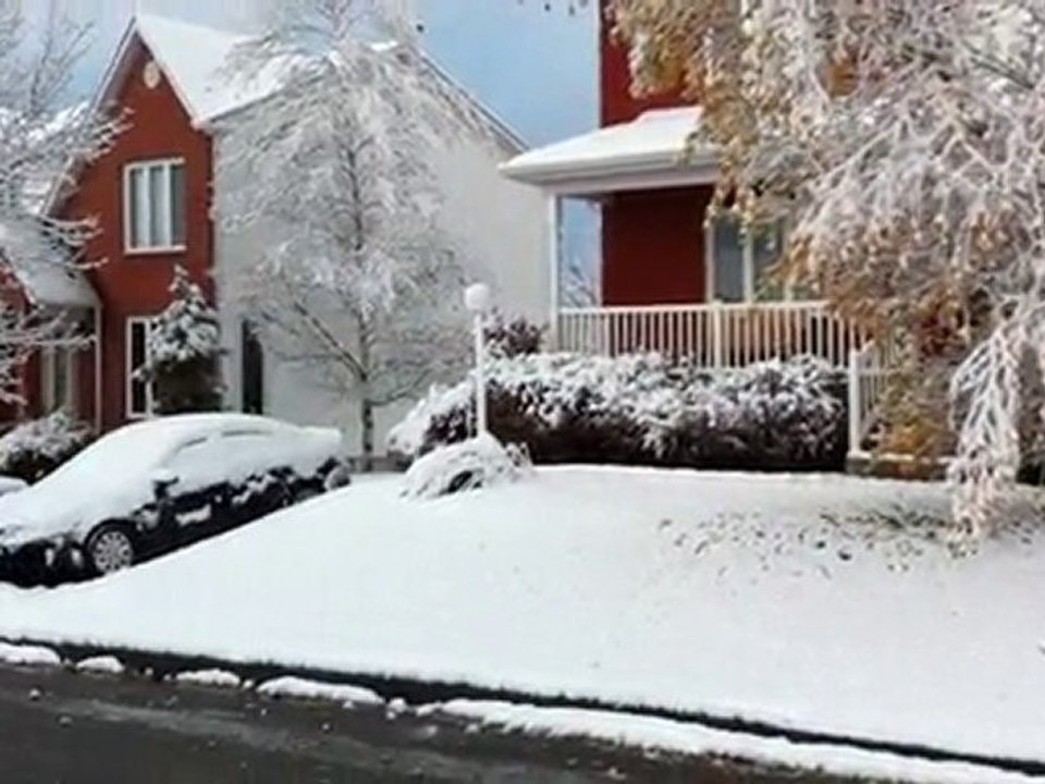 Sherbrooke, le 31 octobre 2010 au matin