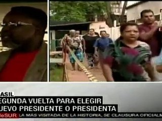Avanza en calma proceso electoral en Brasil