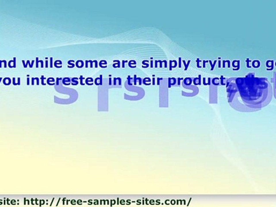 Absolutely Totally Free Samples
