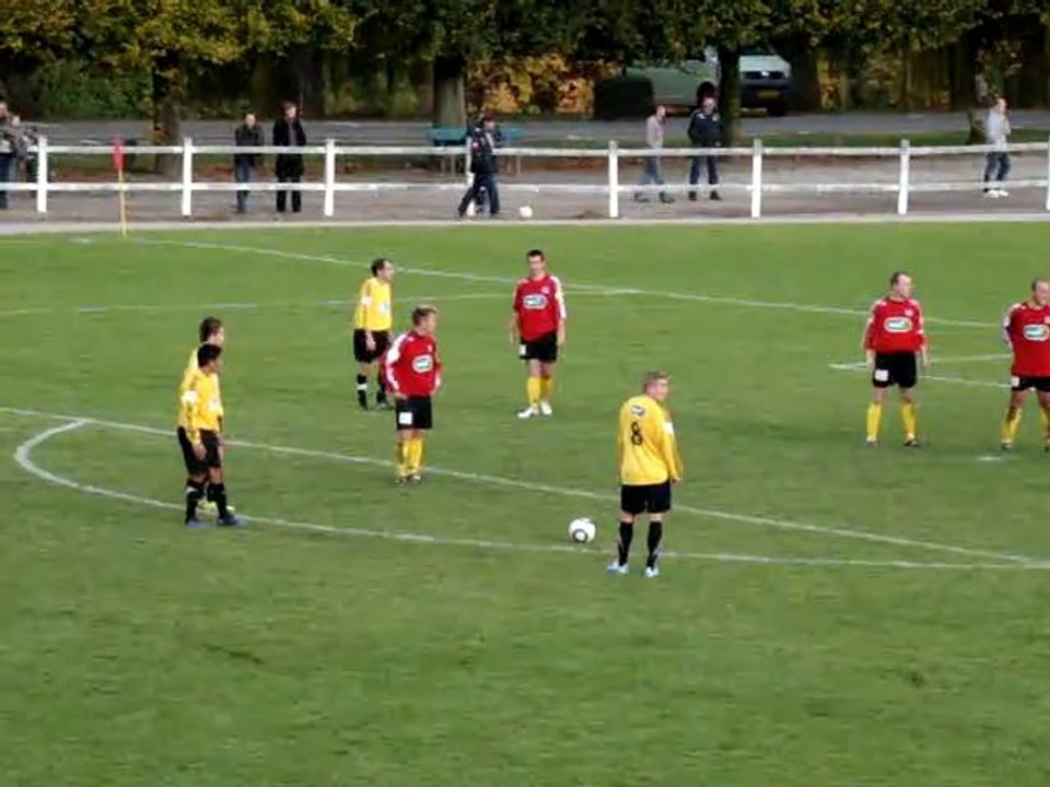 Tronget-EDS Montluçon Coupe 6 tour 2è Coup franc Diego Gomez
