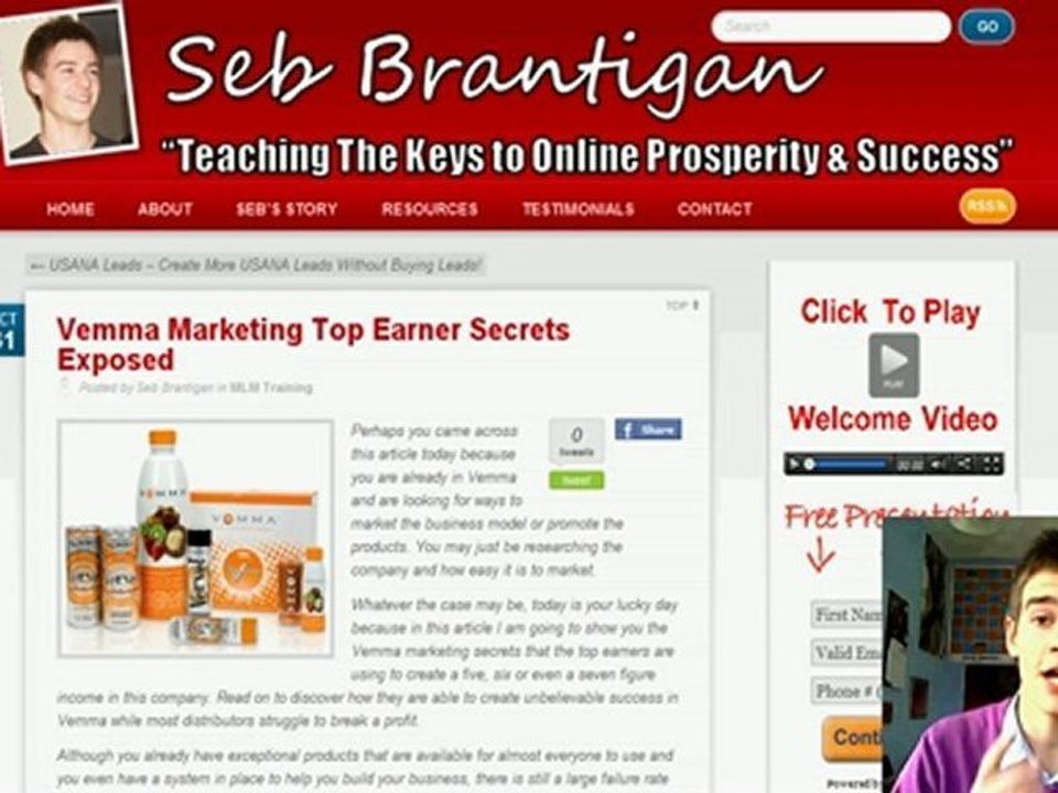 "Vemma Marketing Secrets from Top Earners"