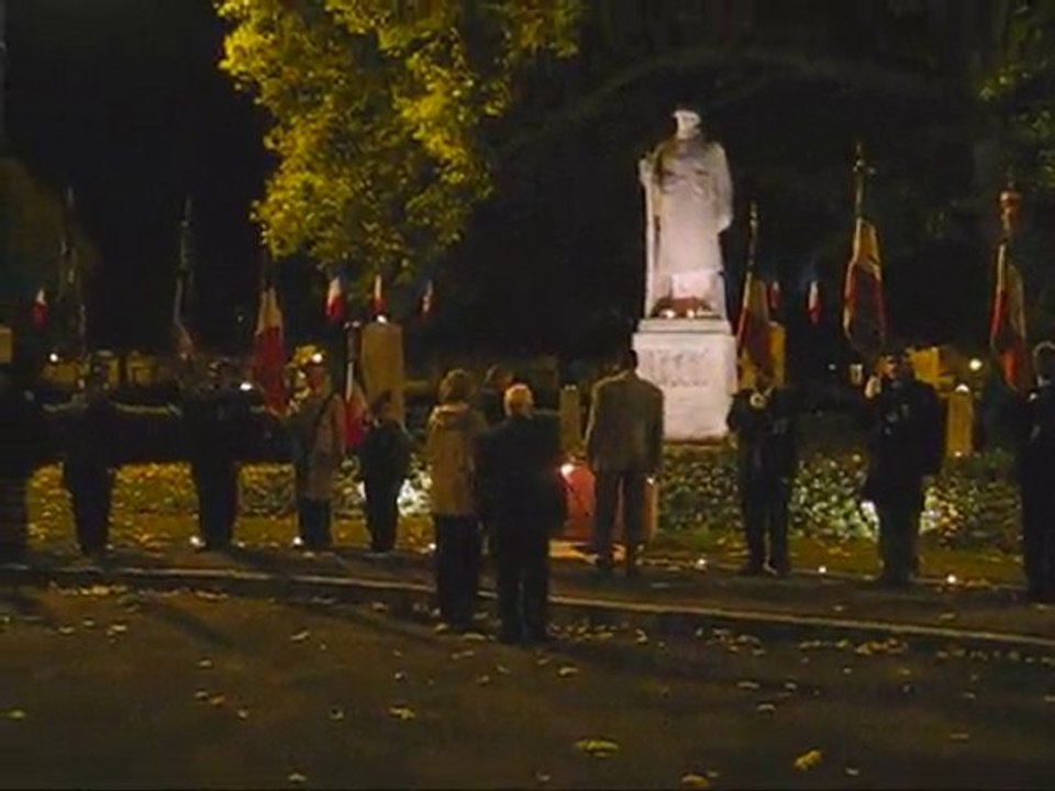 Passage de la Flamme sacrée de Paris à Verdun