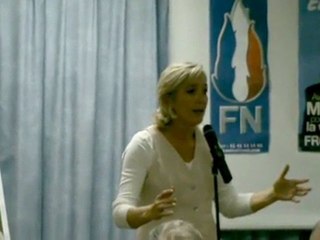 Marine Le Pen dans l'Oise en 2010 (2ème partie)