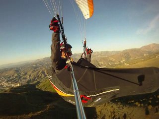 essai  caméra embarquée parapente
