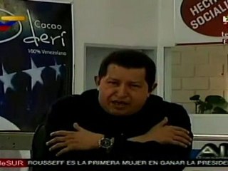 Chávez felicita a Rousseff por victoria en presidenciales Brasil