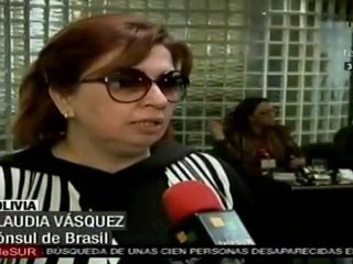 Residentes brasileños acuden a votar en Bolivia