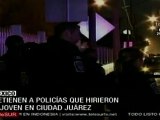 En México detienen a policías que dispararon contra estudiantes de Juárez hiriendo a uno