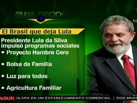 Lula deja un Brasil con menos pobreza