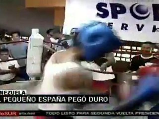 Nueva jornada de boxeo olímpico de calle en Venezuela