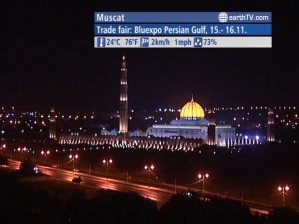 Los Angeles - USA, Melbourne - Australia, Cannes - France, Muscat - Oman, Warnemunde - Germany, Bandar Seri Begawan - Brunei, Auckland - New Zealand