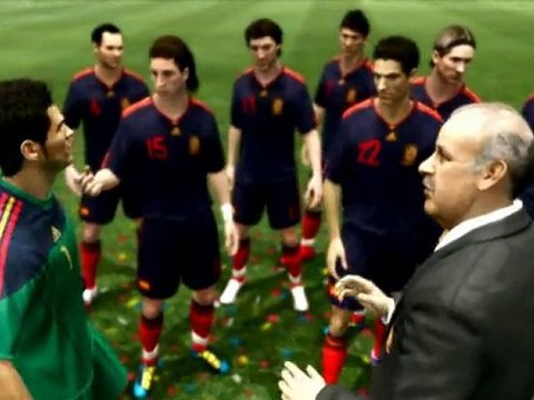 Cuartos De Final - P60-Paraguay-España Simulacion 2010 FIFA World Cup South Africa de EA Sports