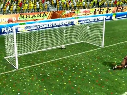 Cuartos De Final - P58-Uruguay-Ghana Simulacion 2010 FIFA World Cup South Africa de EA Sports