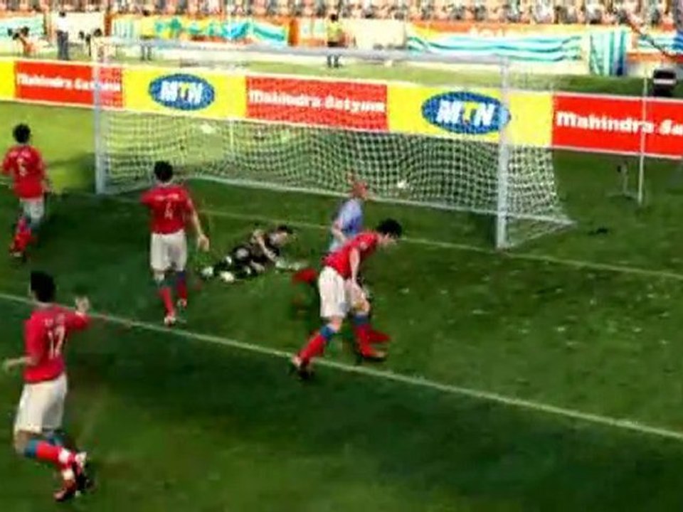 Octavos De Final - P49-Uruguay-Corea Del Norte Simulacion 2010 FIFA World Cup South Africa de EA Sports