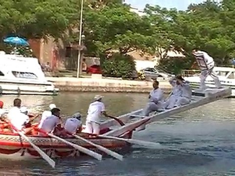 Joutes Languedocienne Alex SOSPEDRA à A.J.Béziers 2010
